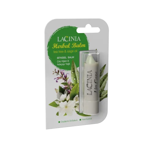 ÇAY AĞACI&ADAÇAYI YAĞLI HERBAL LIP BALM