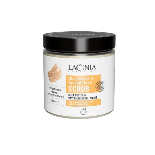 SHEA BUTTER&KAYISI ÇEKİRDEĞİ YAPLI SCRUB